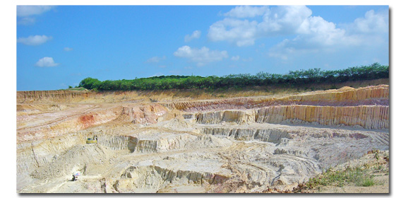 廣西合浦縣-高嶺土探明儲(chǔ)量達(dá)1.8億噸，