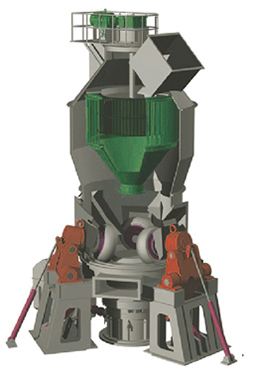 三輥立式磨粉機(jī)結(jié)構(gòu)及工作原理 三輥立式磨粉機(jī)結(jié)構(gòu)及工作原理