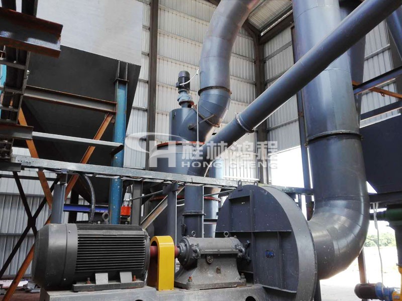 水泥生料磨粉機(jī)生產(chǎn)線(xiàn)設(shè)備HC1500擺式磨海南新案例現(xiàn)場(chǎng)