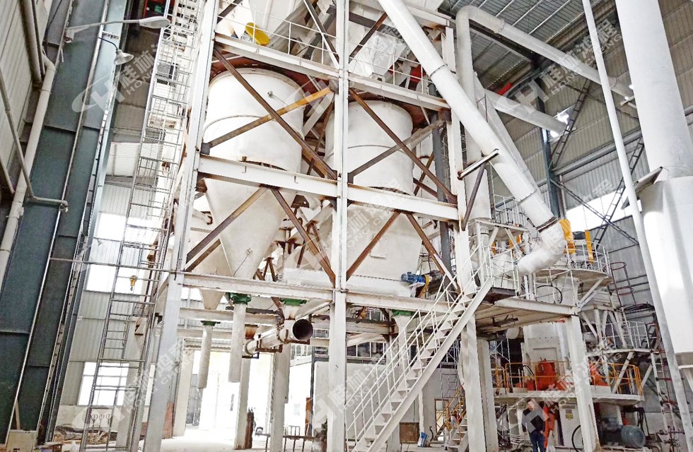 800目超方解石細磨粉機HLMX立磨安徽某輝粉業(yè)科技有限公司 800目超方解石細磨粉機HLMX立磨安徽某輝粉業(yè)科技有限公司